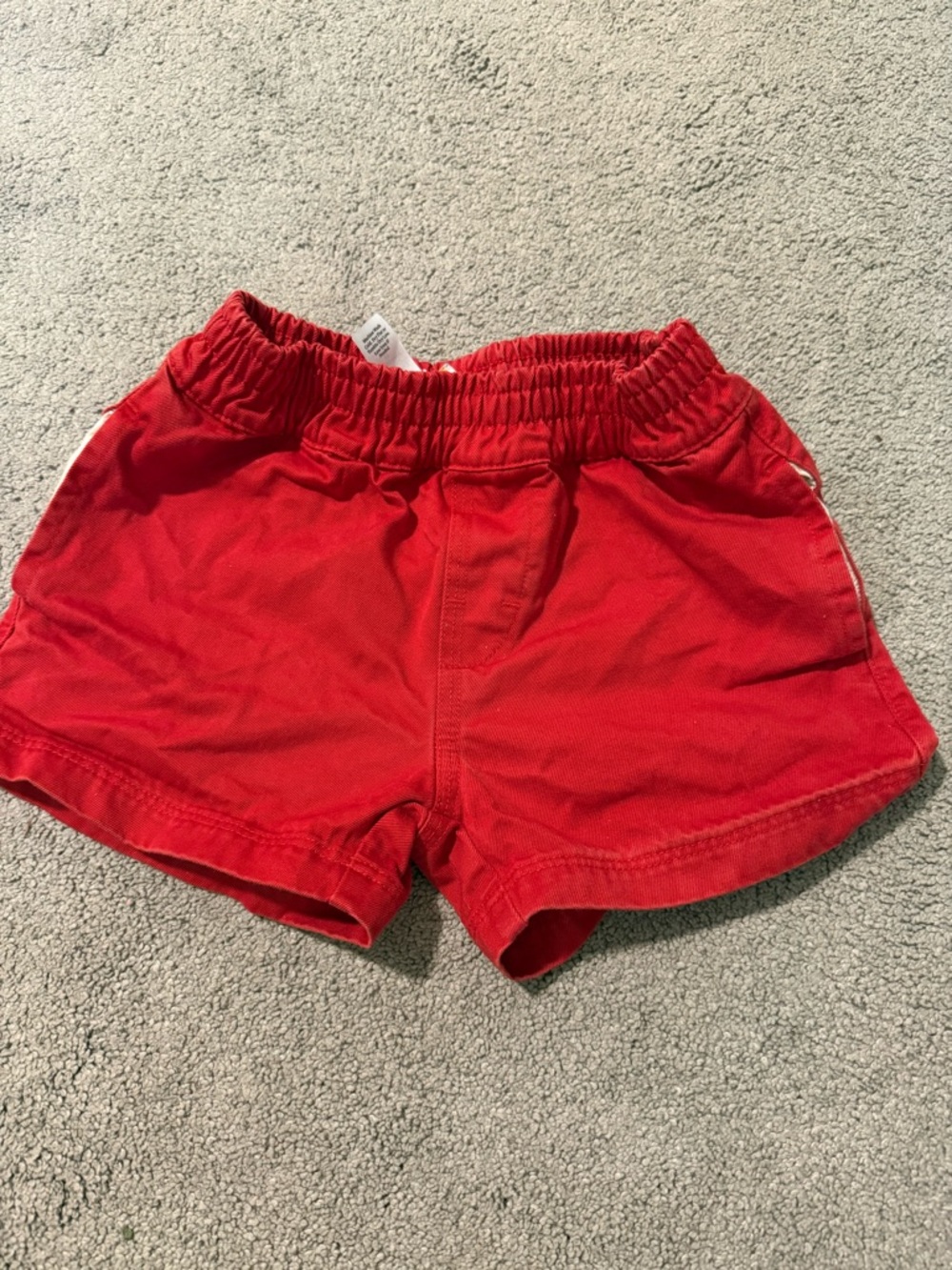 4T Beaufort Bonnet Red Elastic Waist Knit Shorts